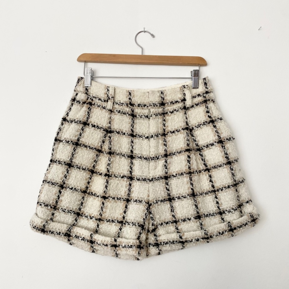 Anine bing Becky tweed shorts - Picture 3 of 6